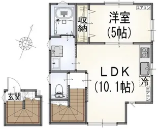 ジュネス志村【3階】の間取り
