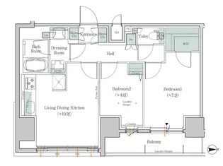 ワンルーフレジデンス板橋大山【12階】の間取り