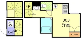A・Wレジデンス池袋本町【3階】の間取り