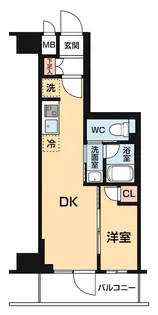 ハーモニーレジデンス大塚山手インサイド【902号室号室】の間取り