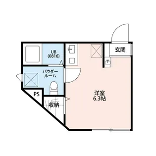 アムール板橋中台【3階】の間取り