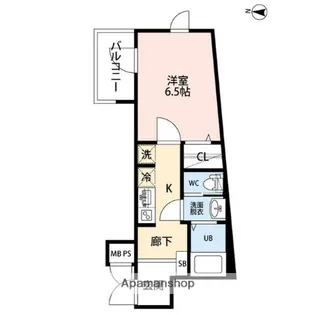BENOIT NAKANO【4階】の間取り