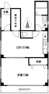レジデンス西新宿【2階】の間取り