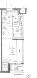 DIPS上北沢 NORTH VILLA【2階】の間取り