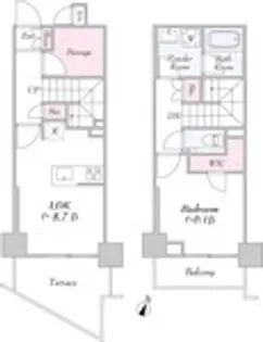 URBANLINK護国寺【2階】の間取り