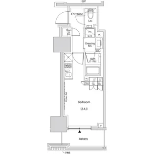 ザ・パークハビオ新中野【5階】の間取り