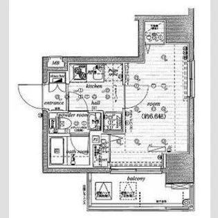 ヴェルステージ池袋【9階】の間取り