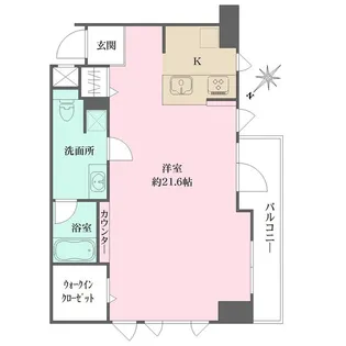 グレンパーク神楽坂【3階】の間取り