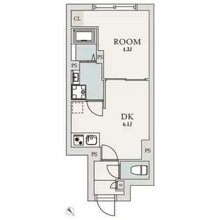 エルファーロ善福寺【5階】の間取り