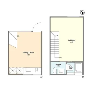 神宮前マンション【2階】の間取り