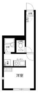 東京都世田谷区上北沢5丁目【アパート】の間取り