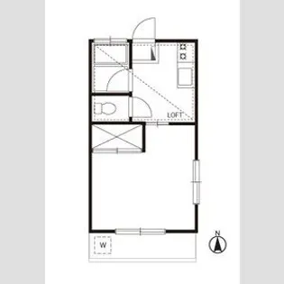 ムーンロータス【2階】の間取り