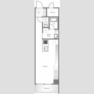 藤和新宿番衆町コープ【5階】の間取り
