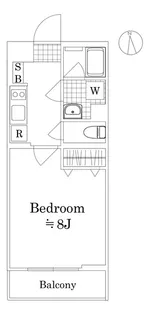 アイル グランデ中野ノース【1階】の間取り