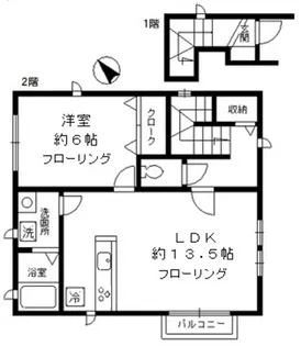 SOLEADO【2階】の間取り