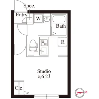 トグル椎名町【2階】の間取り