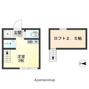 ソレイユ荻窪3【2階】の間取り