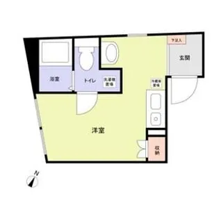 ブラン渋谷本町【4階】の間取り