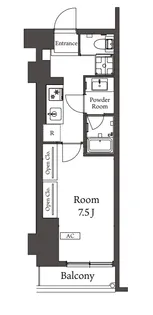 BELLEVIAGE AKEBONOBASHI【2階】の間取り