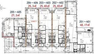 エルファーロ中野新井薬師【2階】の間取り