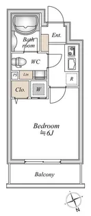 ドゥーエ阿佐ヶ谷【0311号室】の間取り