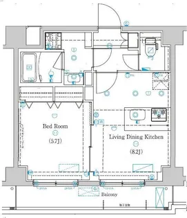 ラフィスタときわ台【7階】の間取り