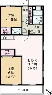 シャトル久我山【3階】の間取り