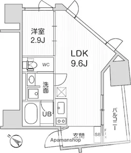 NIDO SUGAMO【7階】の間取り
