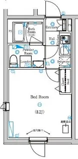 ラフィスタ新板橋【2階】の間取り
