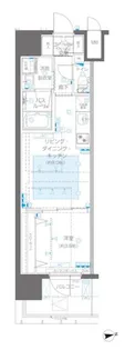 ZOOM新宿御苑前【6階】の間取り
