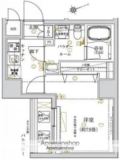 レガリス大塚【6階】の間取り