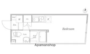 PASEO明大前【2階】の間取り