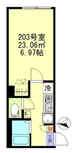 モンド・リコ板橋本町【2階】の間取り