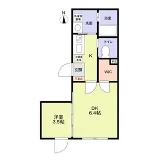 VISTA MINAMIDAI【4階】の間取り