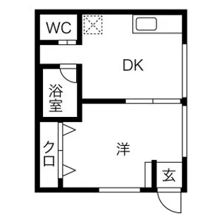 BN東池袋B棟【1階】の間取り