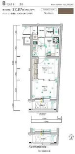 SYFORME KOMAGOMEⅡ【1階】の間取り