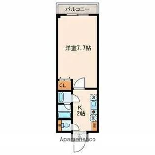 ピアヌーラ【203号室号室】の間取り