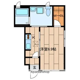 GRACE SAKURAJOSUI【103号室号室】の間取り