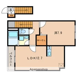 WAND(ワンド)【2階】の間取り
