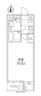 ビバリーホームズ石神井台【104号室号室】の間取り