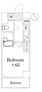 ヴォーガコルテ都立家政【1階】の間取り