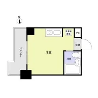 マンションインテグラル【2階】の間取り