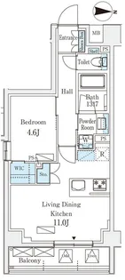 ARKMARK新宿西落合【5階】の間取り