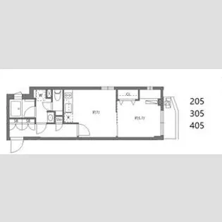 ワーフときわ台【4階】の間取り