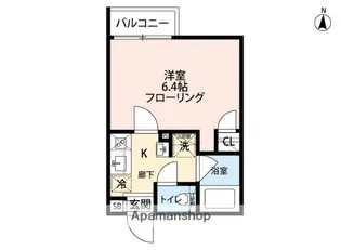 グランクオール練馬春日町【1階】の間取り