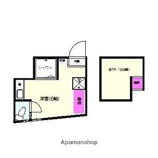 DKハウス西新宿【2階】の間取り