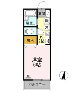 テラス明大前【2階】の間取り