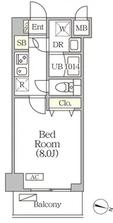 ORSUS志村坂上【5階】の間取り