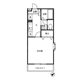 フォルトゥーナ【1階】の間取り