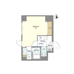 レクシード神楽坂【4階】の間取り